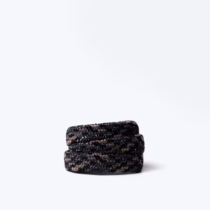 Cordone tubolare in lana e lurex