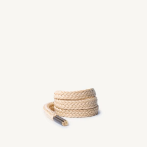 Cordon polycoton avec embout